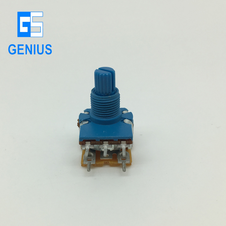 R1623S雙聯(lián)電位器 開關(guān)電位器 調(diào)光電位器 旋轉(zhuǎn)電位器 
